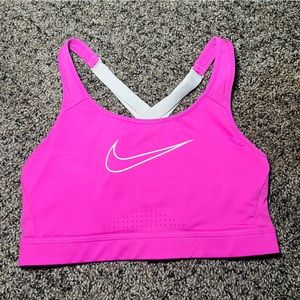 Pink Nike Women’s Sports Bra
